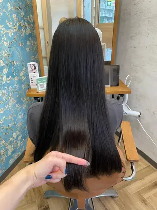 ロング 高橋 芽衣のヘアスタイル