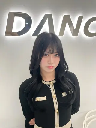 ロング カラー 中韓レイヤー/ ブラウン🤎はやとのヘアスタイル