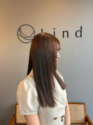 ロング カラー 森田 亜海のヘアスタイル