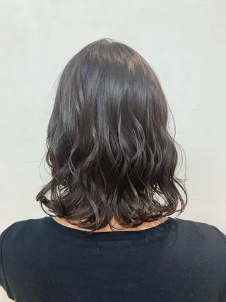 ミディアム 透明感ハイライト◎ 伊藤夏海のヘアスタイル