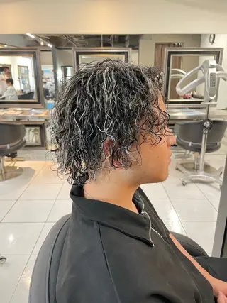 ミディアム カラー パーマ メンズ 🔥お値段以上🔥 メンズ特化たかひろのヘアスタイル
