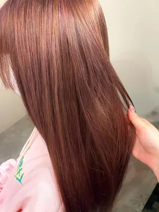 ロング カラー ヘアアレンジ ボブ /ニュアンス/ satomi🧸💖のヘアスタイル