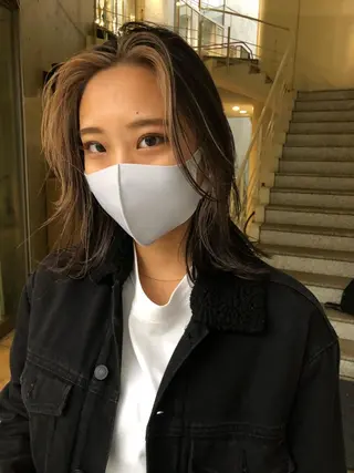 ミディアム カラー PALAN K-Beauty SHINJUKU所属・“ミニモ最高評価獲得 “代表"Kohei"のヘアスタイル