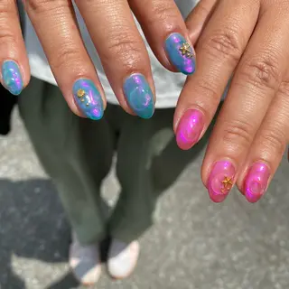 ネイル 下道 舞優のネイルデザイン