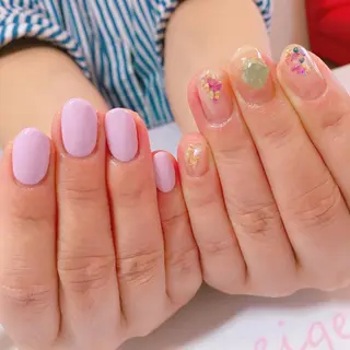 ネイル La neige* yuki 🥯🍑のネイルデザイン