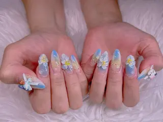 ネイル 長さだし専門店 M2 rikaのネイルデザイン