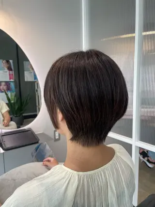 ショート w/o所属・スタイリスト/ 武蔵新城/羽吹紗南のヘアスタイル