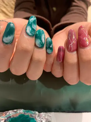 ネイル AO所属・RISAKO 艶髪モテヘア🎀府中のヘアスタイル