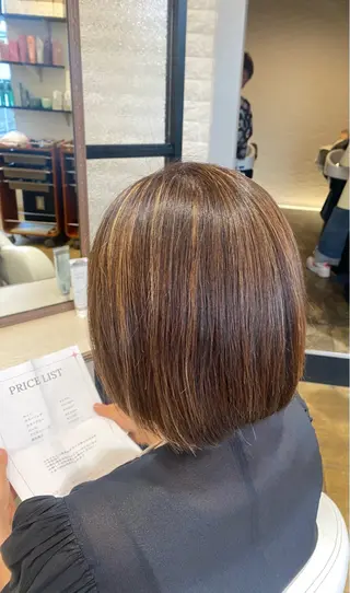 ショート カラー ホソカワ マイカ ★彡のヘアスタイル