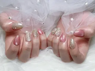 ネイル 【Eclat ｴｸﾗ】nail＆beauty所属・Eclat〔ｴｸﾗ〕 MOEKA𝜗𝜚*のネイルデザイン