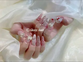 ネイル Gloss nail 💅yuna✨のネイルデザイン