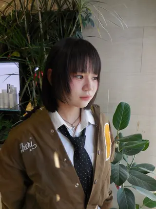 ミディアム luca˖ ࣪⊹/ 海外レイヤー/鎌倉のヘアスタイル