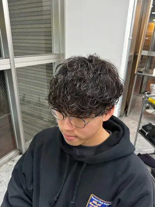 パーマ メンズ パーマ支持率No.1 ❤️‍🔥安成弾のヘアスタイル
