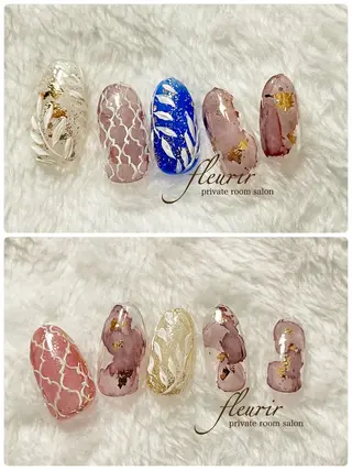 ネイル フルリール 【プライベートサロンのネイルデザイン