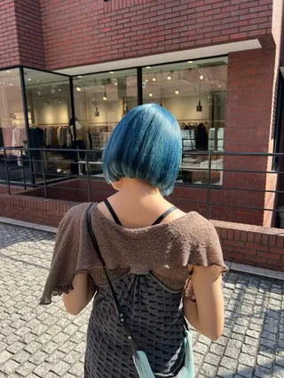 ショート カラー Kiona勝どき所属・佐藤 嶺のヘアスタイル