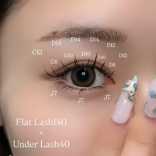 マツエク・マツパ 🩰yuri🩰 似合わせ/束感のマツエク・マツパデザイン