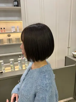 ショート カラー 髪質改善特化🥣🫧 天神美容室のヘアスタイル