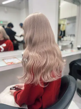 ロング カラー 💖ミルクティー💖 あかり💖のヘアスタイル