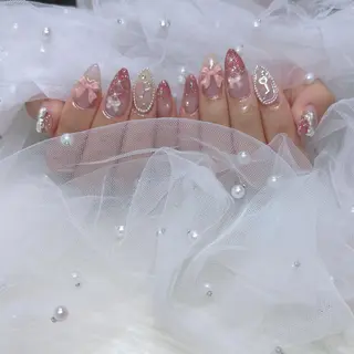 ネイル 🐝TOMO🎀ིྀ 【パラジェル取扱店】のネイルデザイン