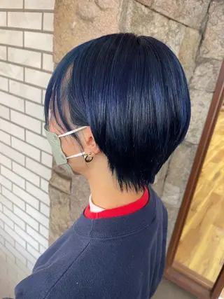 ショート カラー オージュアソムリエ DAIKI⭐️のヘアスタイル