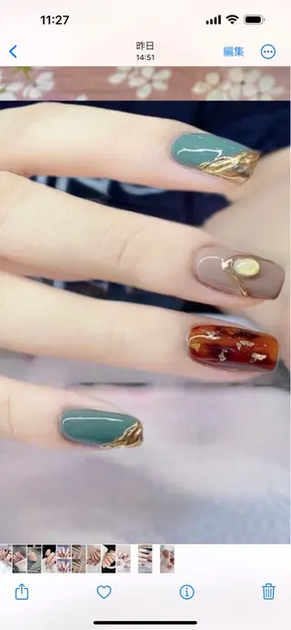 ネイル 蒲田2分 アキのネイルデザイン