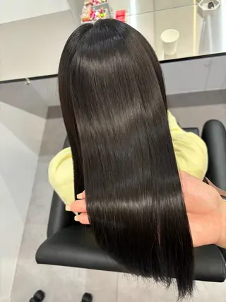 ロング カラー 巻ける縮毛矯正 Sachi🐰のヘアスタイル