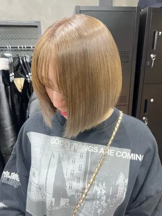 ショート maya レイヤーカットのヘアスタイル