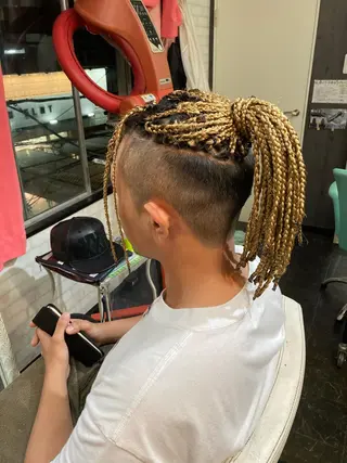 ヘアアレンジ メンズ Kimura Shinyaのヘアスタイル