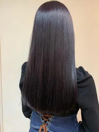 ロング カラー ecru🕊️堀内 眞帆のヘアスタイル