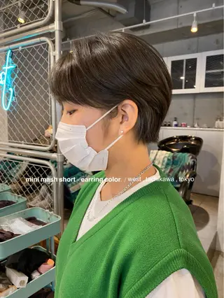 ショート カラー 竹嶌 健吾のヘアスタイル