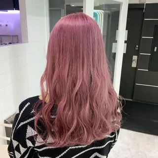 セミロング カラー 韓流トレンドヘア 🎀RINAKO🎀のヘアスタイル