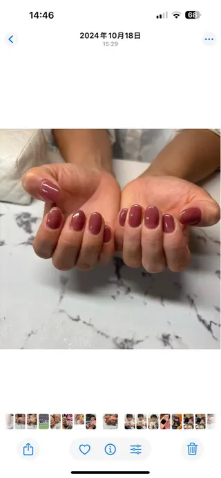 ネイル ｈｕｉｔ． 結衣のネイルデザイン