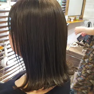 カラー フリーランス所属・韓国ヘア レイヤー くびれヘアMATSUのヘアスタイル