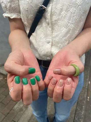 ネイル HAND SOME所属・谷田 奈央のネイルデザイン