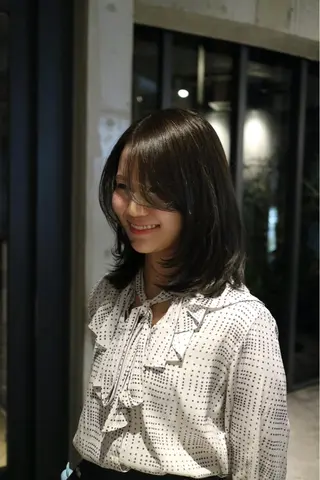 ミディアム レイヤー/ボブカット kanohaのヘアスタイル