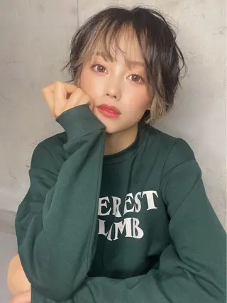 ショート 透明感＆艶髪✨ 山田大河のヘアスタイル