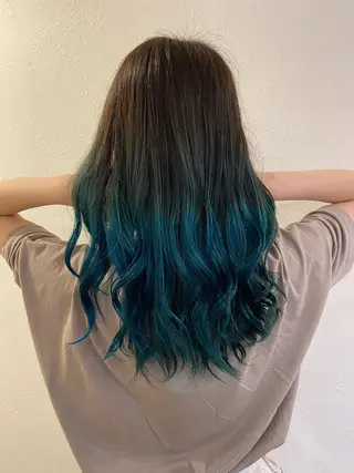 ロング nico🏁 rihoのヘアスタイル