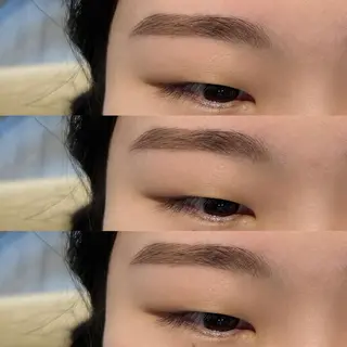 アイブロウ 🎀🩶韓国風束感 エク/マナミ🪽のマツエク・マツパデザイン