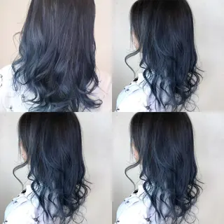 ミディアム カラー JILBLAN京都 ショート/ハイライトのヘアスタイル