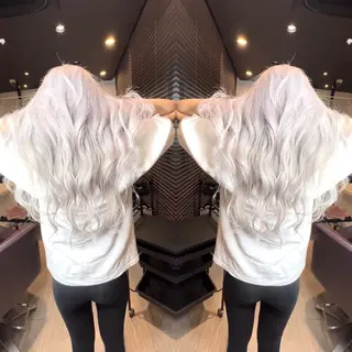 ロング hair &eye LAWE.店長のヘアスタイル