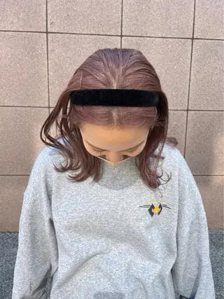 セミロング カラー お洒落パーマ/ボブ ❄️Tomoka❄️のヘアスタイル