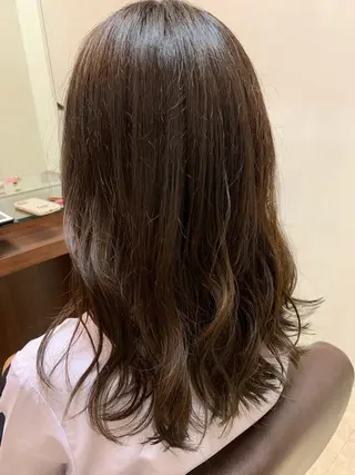 ロング 譜久島 かりんのヘアスタイル