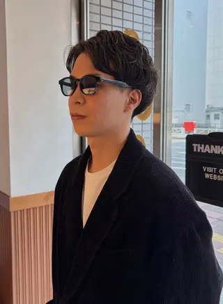 ミディアム SASAnagano 岩下サードゥのヘアスタイル