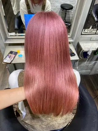 セミロング A M Iのヘアスタイル