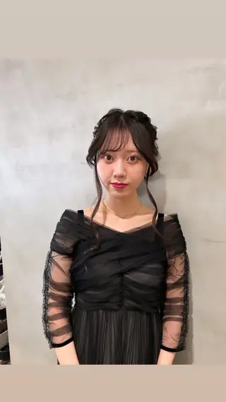 ロング ヘアアレンジ L&Co所属・タナカ カナ🫧のヘアスタイル