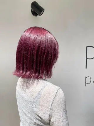 ミディアム re; みおのヘアスタイル