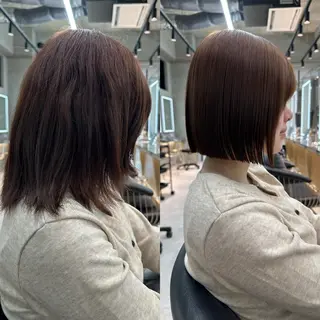 ミディアム ✨髪質改善特化✨副 店長椎葉信乃介のヘアスタイル
