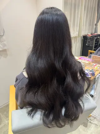 ロング カラー 宮川 彩乃のヘアスタイル
