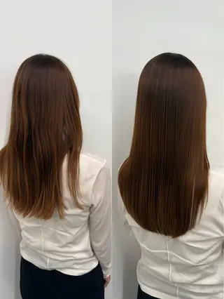 セミロング ひろし/髪質改善/ 縮毛矯正/上品✨のヘアスタイル
