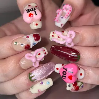 ネイル 👽個性派ネイル🎀 komachiのマツエク・マツパデザイン